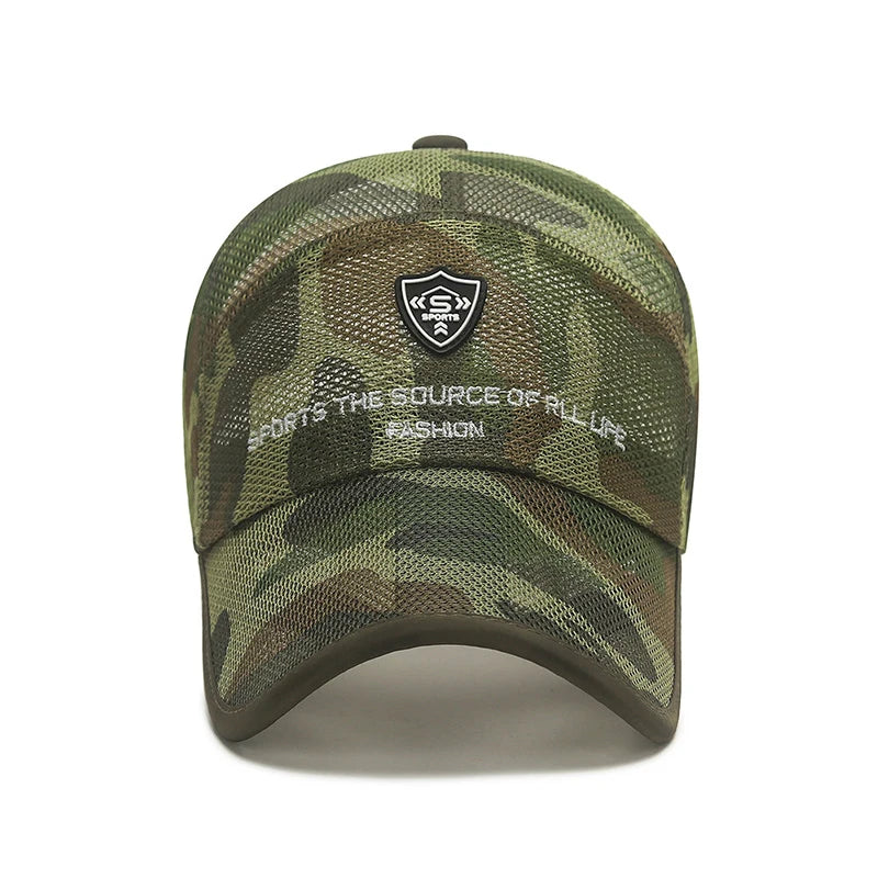 Camouflage Mesh Baseball Cap