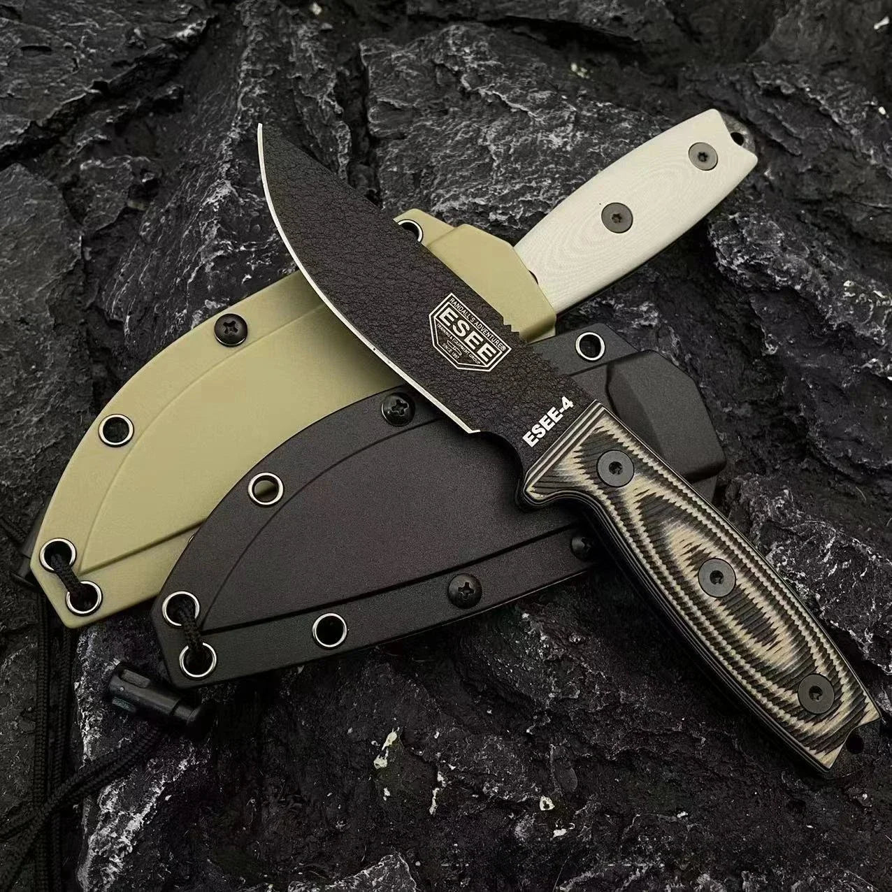 G10 Handles Tactical Hunting Knife